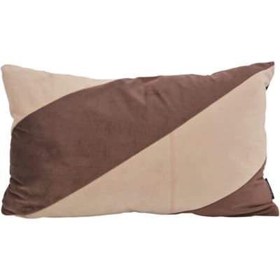 NOVÉE Velvet swirl beige / | 30 x 50 cm | kussenhoes | polyester