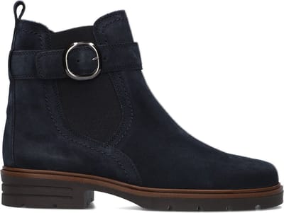 Gabor 653.1 Enkellaarsjes - Enkelboots met rits - Dames - Blauw - Maat 37