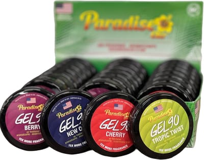 Paradise Air - Car Airfreshner - Gel90 - Display 21 stuks!!