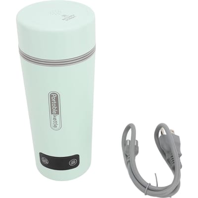Reis Waterkoker 304 Roestvrij Staal Temperatuurregeling 350ml 300W Draagbare Waterverwarmer Light Green