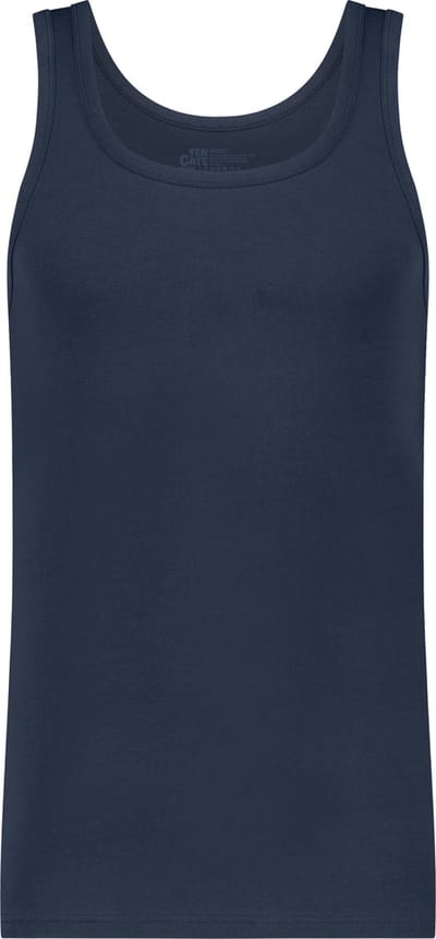 Ten Cate Basics singlet navy 2-pack voor Heren | Maat S