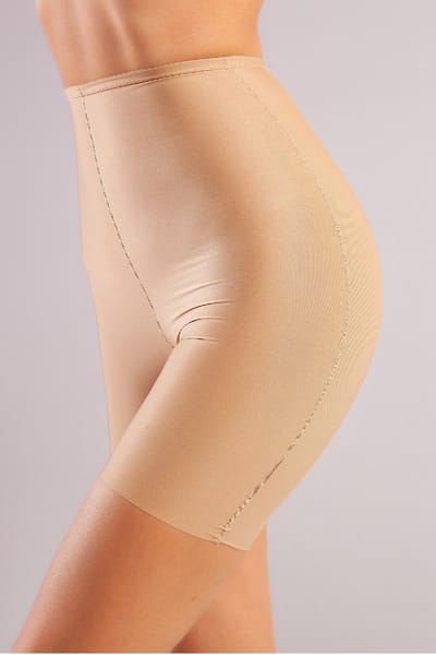 Purple-Daisy Girdle Shapewear Coriggerende ondergoed High Micro Hoge Taille Short Corset (163-062-1) - Ondergoed Dames - Maat L - BEIGE