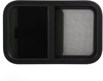 Schuifraam Aluminium 645x415mm - Insectenscherm, Waterdicht, Camper/Caravan
