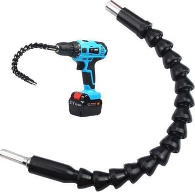 Go Go Gadget - Universele Bithouder - Flexibel - Boormachineaccessoires - Borensets - Electrische Boormachine - Zwart - Klussen