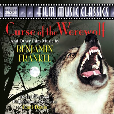 Royal Liverpool Philharmonic Orchestra, Carl Davis - Frankel: Curse Of The Werewolf And Other Film Music (CD)