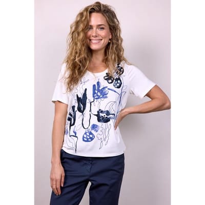 T-shirt Ambiance panel Offwhite Ambiance panel