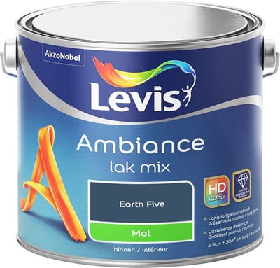 Levis - Ambiance Lak Mat Mix - Earth Five - Mengverf - 2,5 L