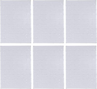 Lege Puzzels - Sublimatie Papiervellen - Aangepast Tekenen - 6 Sets 63 Stukjes - A5 Formaat 13x18cm - Wit