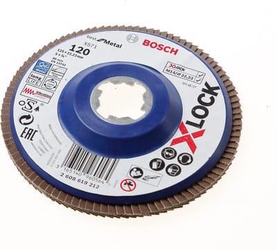 Bosch LAMELSLIBESKIVE XL SKRÅ BFM 125MM K120