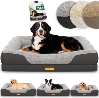 ELONEO Orthopedisch Hondenbed – XL – Grijs