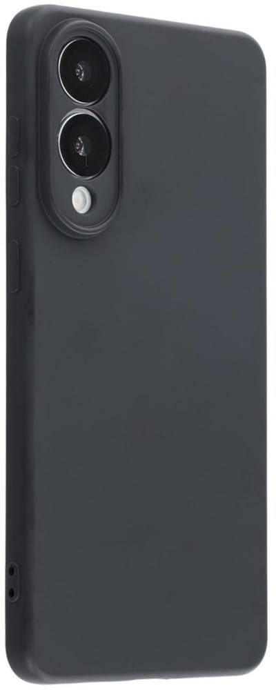 Coverup Hoesje - Geschikt voor Samsung Galaxy S25 Edge Hoesje - Coverup Colour TPU Back Cover - Charcoal Black