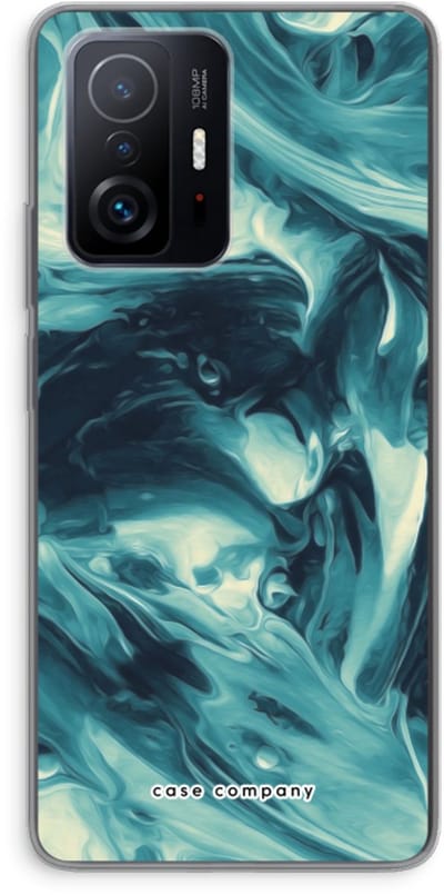 Case Company® - Hoesje geschikt voor Xiaomi 11T hoesje - Dreaming About Whales - Soft Cover Telefoonhoesje - Bescherming aan alle Kanten en Schermrand