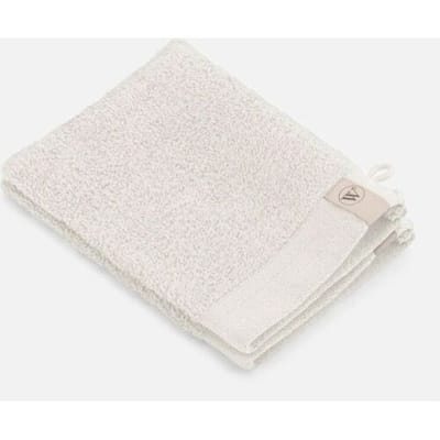 Walra Soft Cotton Washandje 16x21 cm 550 gram Kiezel Grijs - 2 stuks