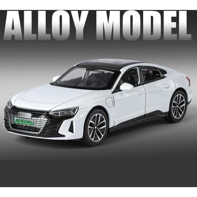 1:32 Rs E-Tron Gt Coupe Legering Sportwagen Model Diecasts Metaal Racen Nieuwe Energie Auto Voertuigen Model Geluid En Licht Kinder Speelgoed Cadeau