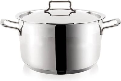 Kookpan Edelstaal met Deksel ANETT 30 cm, 8,5 l - Kookpot - Soeppan