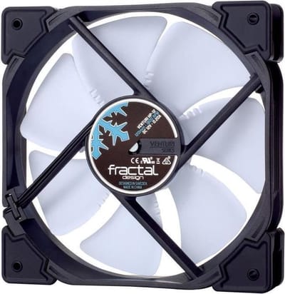 Fractal Design Venturi Series HP-12 PWM - Case ventilator - 120mm - Wit