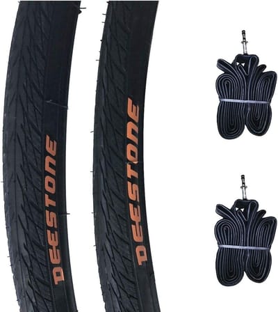 2x Fietsband 700x25C (25-622) Inclusief 2 Binnenbanden - Stevige Wegfietsbanden