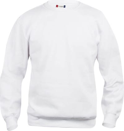 Clique Basic Roundneck 021030 - Wit - S