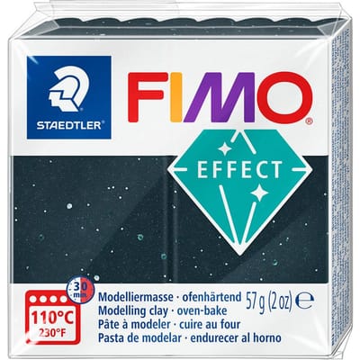 FIMO effect boetseerklei 57 g stone zwart graniet