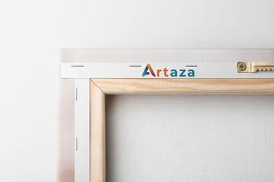 Artaza Canvas Schilderij Drieluik Abstracte Kunst Handgeschilderd - 120x60 - Foto Op Canvas - Canvas Print
