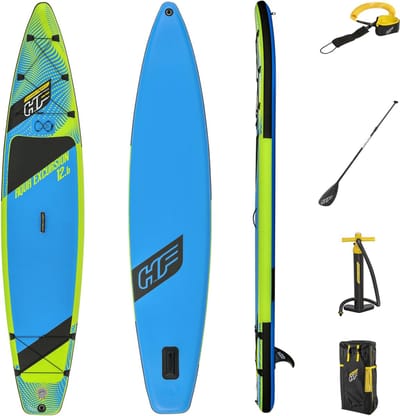 Bestway Hydro-Force™ Aqua Excursion™ Tech Opblaasbare Stand-Up Paddleboard Set 3,81 m