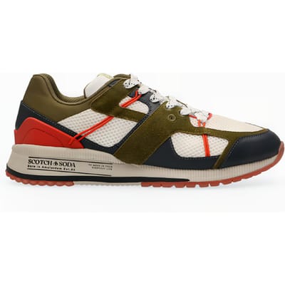 Scotch & Soda Vivex Multi Army Talla: 42 | Zapatillas Deportivas Outlet | Hombre | Verde