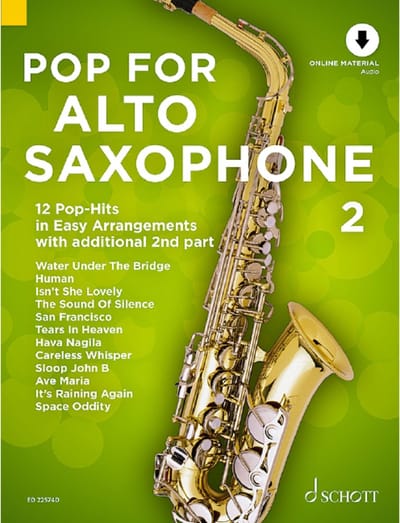 Schott Music Pop For Alto Saxophone 2 - Verzamelingen