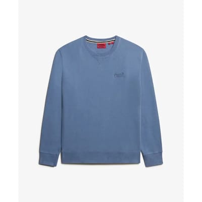 Superdry - Essential Logo sweatshirt met ronde hals - Heren - Truien