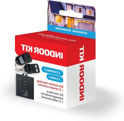 Outdoor Kit - Radiobesturing Ontvanger - Automatisering Thuis - Waterdichte Box Compatibel - 2 Kanalen - Zwart