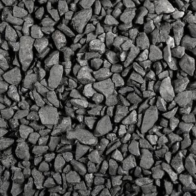 35 stuks! Basalt split zwart 16/32 mm 20 kg Gardenlux