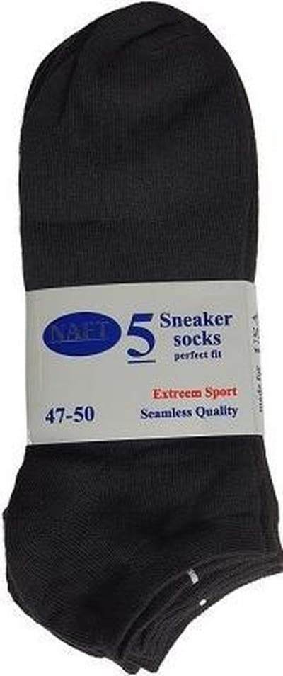 Naft Sneaker sokken Enkelsokken Multipack Heren Sneakersokken - 10 paar - maat 47-50