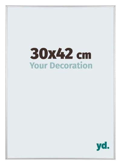 Your Decoration - Fotolijst 30x42 cm - Aluminium - Zilver Mat - Kent