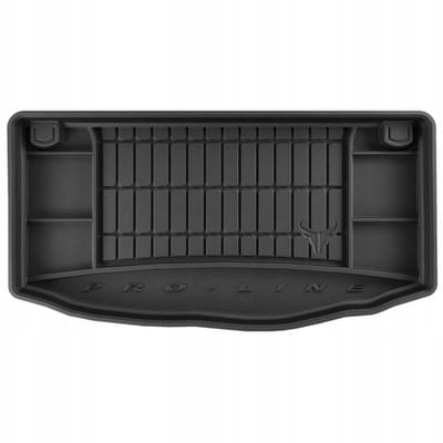 FROGUM Kofferbakmat - Rubber - Geschikt voor KIA PICANTO II (2011-2017) - Hatchback - Organizer functie - Zwart