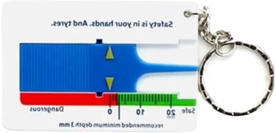 Bandenprofieldieptemeter Compacte Bandenprofieldieptemeter 0-20 Mm Nauwkeurige Meetinstrumenten Slimme Kleurgecodeerde Bandenprofieldieptetester Nauwkeurig(7HH1504134-B)