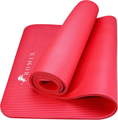 Extra Dikke Antislip Yogamat 10mm - Comfortabel & Lang (183cm) - Trainingsmat Thuistraining