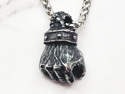 Mei's - Viking Steel Strong - ketting heren - RVS zilver - 60 cm