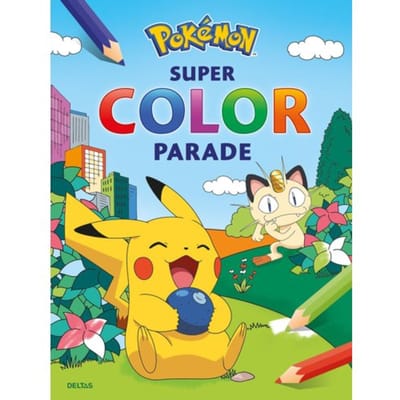 Pokemon Pokémon Super Color Parade Kleurboeken