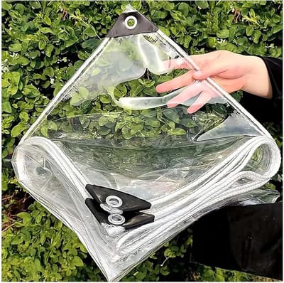 Afdekzeil Waterdicht - Beschermzeil Tuin - Goederen Beschermen - Met Ingestanste Ogen - 2 x 3 Meter - Zilver