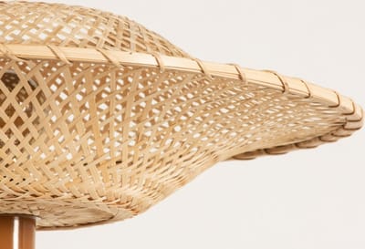 Lumidora Vloerlamp 31212 - BAMBOO - E27 - Bruin - Naturel - Metaal - ⌀ 52 cm