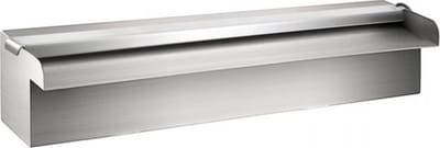 Zwembad fontein milano - 122 cm - RGB LED verlichting - Waterval - RVS - Met Connector Slang Klem PTFE Tape