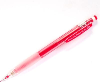 Pilot Color Eno Vulpotlood 0.7mm –Rood , Inclusief 2 Vullingen.