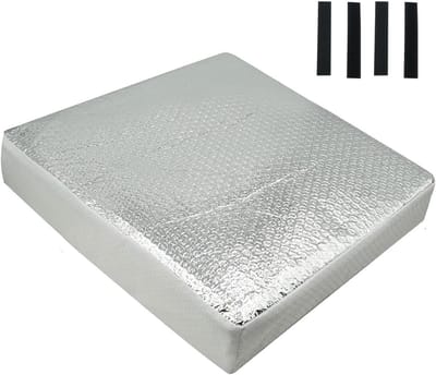 Camper Ventilatiehoes - Isolator Dakluik - Comfortabel Reizen - Schuim Isolatie - 36x36 of 36x56 - Grijs