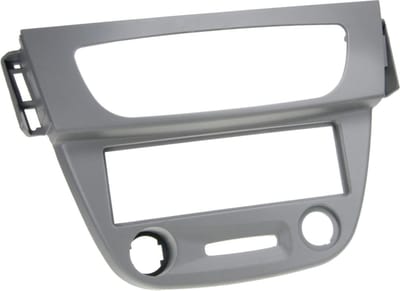 1-DIN Paneel geschikt voor Renault Mégane III (Z) / Fluence Kleur: Grijs