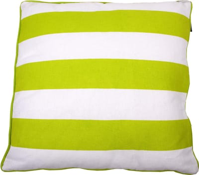 In The Mood Zomerstreep Melange - Sierkussen - Lime - 50x50 cm