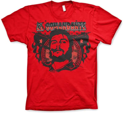 Hybris Che Cigar El Comandante T-shirt rood