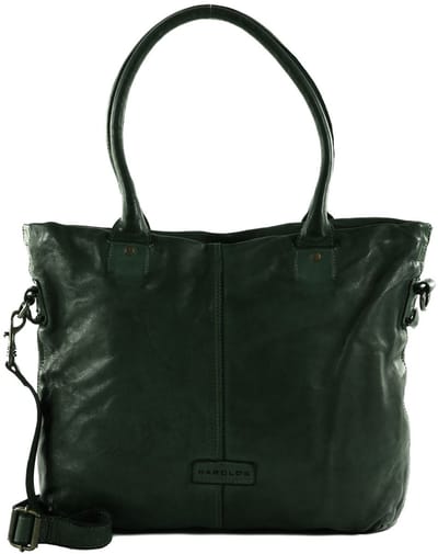 HAROLD'S shopper schoudertas Submarine Shopper Green donkergroen