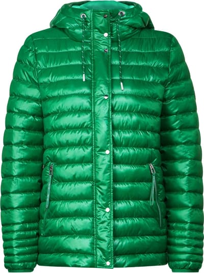 Street One Short Padded jacket arty green maat 36