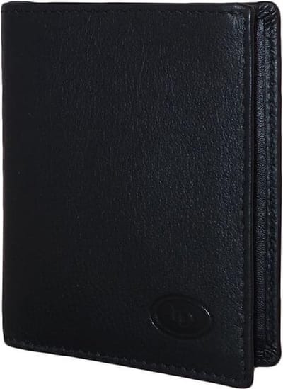 Leather Design Pasjeshouder / Portemonnee Zwart