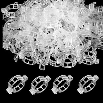 Plantenclips, 300 stuks clips voor klimplanten, wandhaken voor klimplanten, clip voor tomaten, plantenhouder voor klimplanten, groenten en tomaten