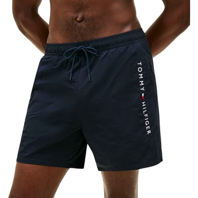 Tommy Hilfiger Medium Drawstring Zip Pocket Zwemshort Heren